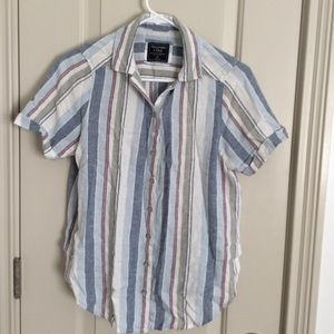 Abercrombie and Fitch Striped Button Down